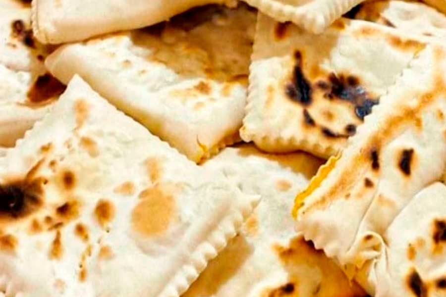 Emilia Romagna: Tortelli alla lastra